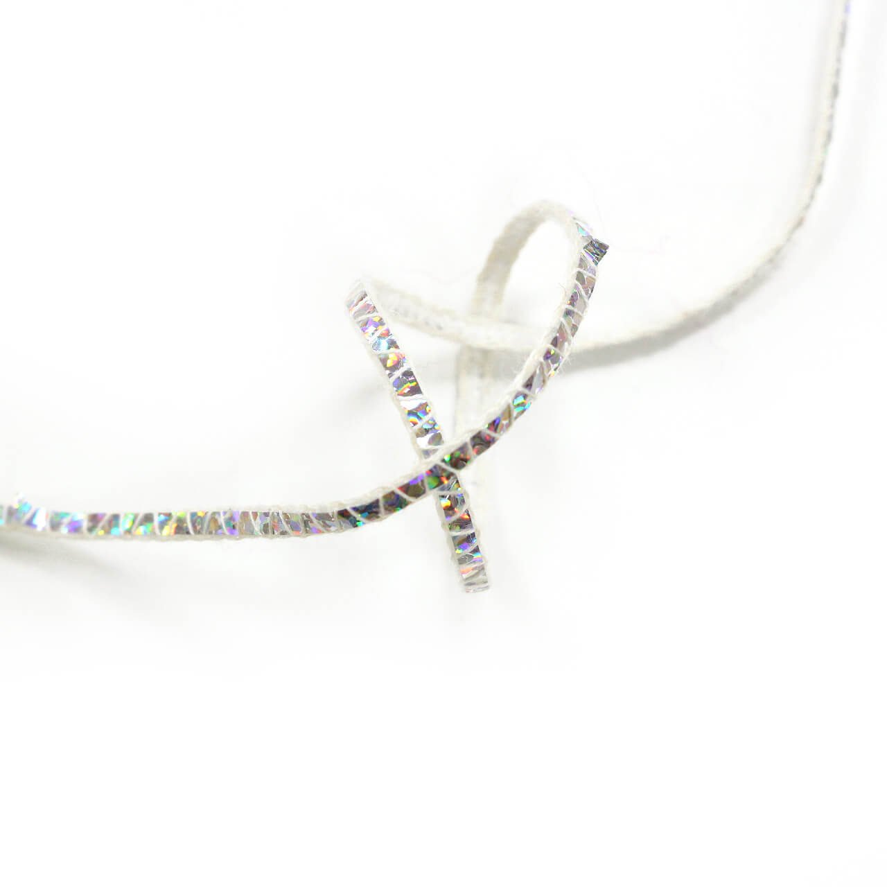 Декоративный фактурный шнур 0,2 см, цвет Серебро, фото 1