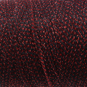 Декоративный фактурный шнур 0,5 см, цвет Красный
