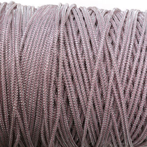 Декоративный фактурный шнур 0.2 см, цвет Розовый