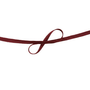 Плоский шнур 0,6 см, цвет Коричневый